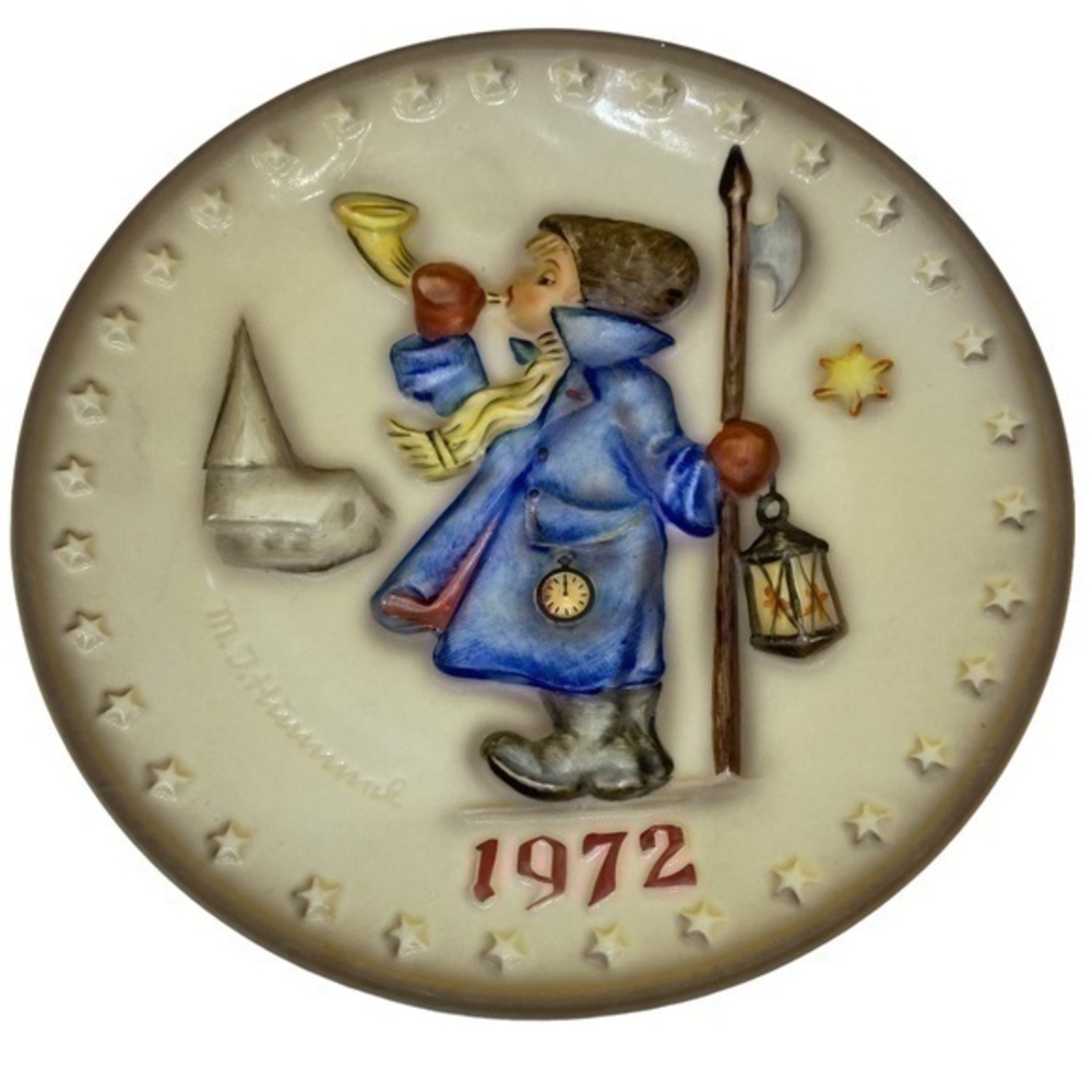 Vintage Goebel M.J. Hummel Plate/Plaque Hum265 W. Germany 1971